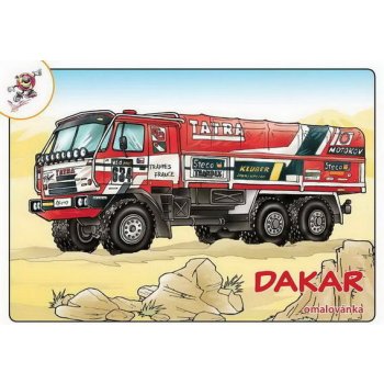 Omaľovánka A5 Dakar