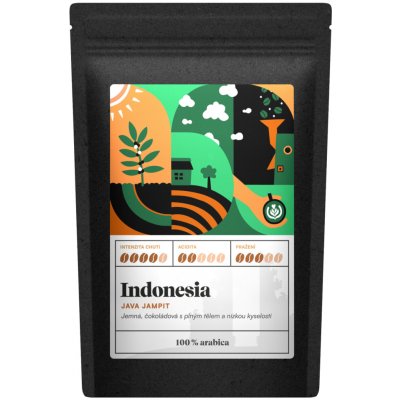 Kafčo čajda Indonesia Java Jampit zrnková 0,5 kg – Hledejceny.cz
