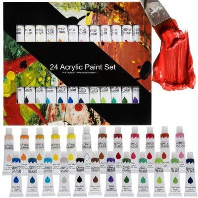Maaleo 20363 Akrylové barvy 24 ks / 12 ml – Zboží Dáma