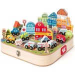 Woody Kufřík s městem a vláčkodráhou – Zboží Dáma