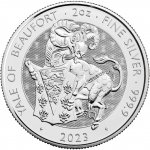 Royal Mint Stříbrná mince Yale of Beaufort Tudor Beasts 2023 2 oz – Zboží Dáma