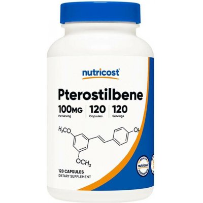Nutricost Pterostilbene 120 kapslí – Hledejceny.cz