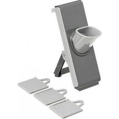 Šedý kráječ/mandolína na zeleninu – Zboží Dáma