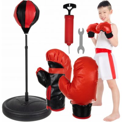 Kruzzel Dětský boxovací pytel s rukavicemi – Zboží Mobilmania
