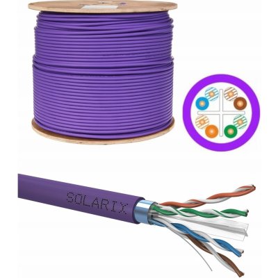 Solarix SXKD-6-FTP-LSOH CAT6 FTP PVC 500m – Sleviste.cz