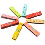 Drewmax dřevěná foukací harmonika červená I – Zboží Dáma