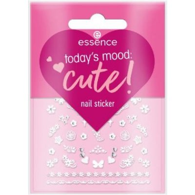 Essence Nail Stickers Today's Mood: Cute! nálepky na nehty 1 balení – Hledejceny.cz