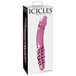 Icicles no 57 Skleněné dildo Růžový – Hledejceny.cz