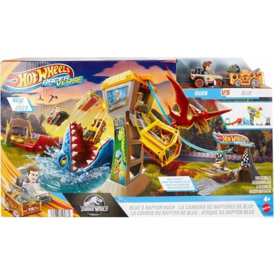 Hot Wheels Racerverse Závodní dráha Jurský svět HTP12 – Zboží Dáma