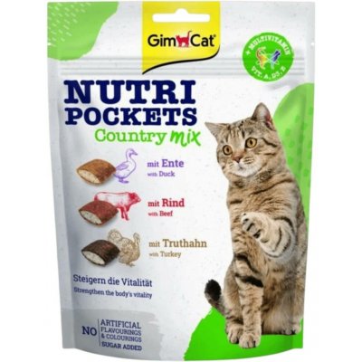 Gimcat Nutri Pockets Country Mix 150 g – Zboží Mobilmania