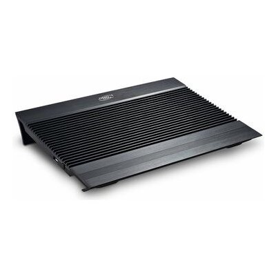 DEEPCOOL N8 BLACK černá / chladící podložka pod notebook / do 17 / 2x 140mm / 3x USB (DP-N24N-N8BK)