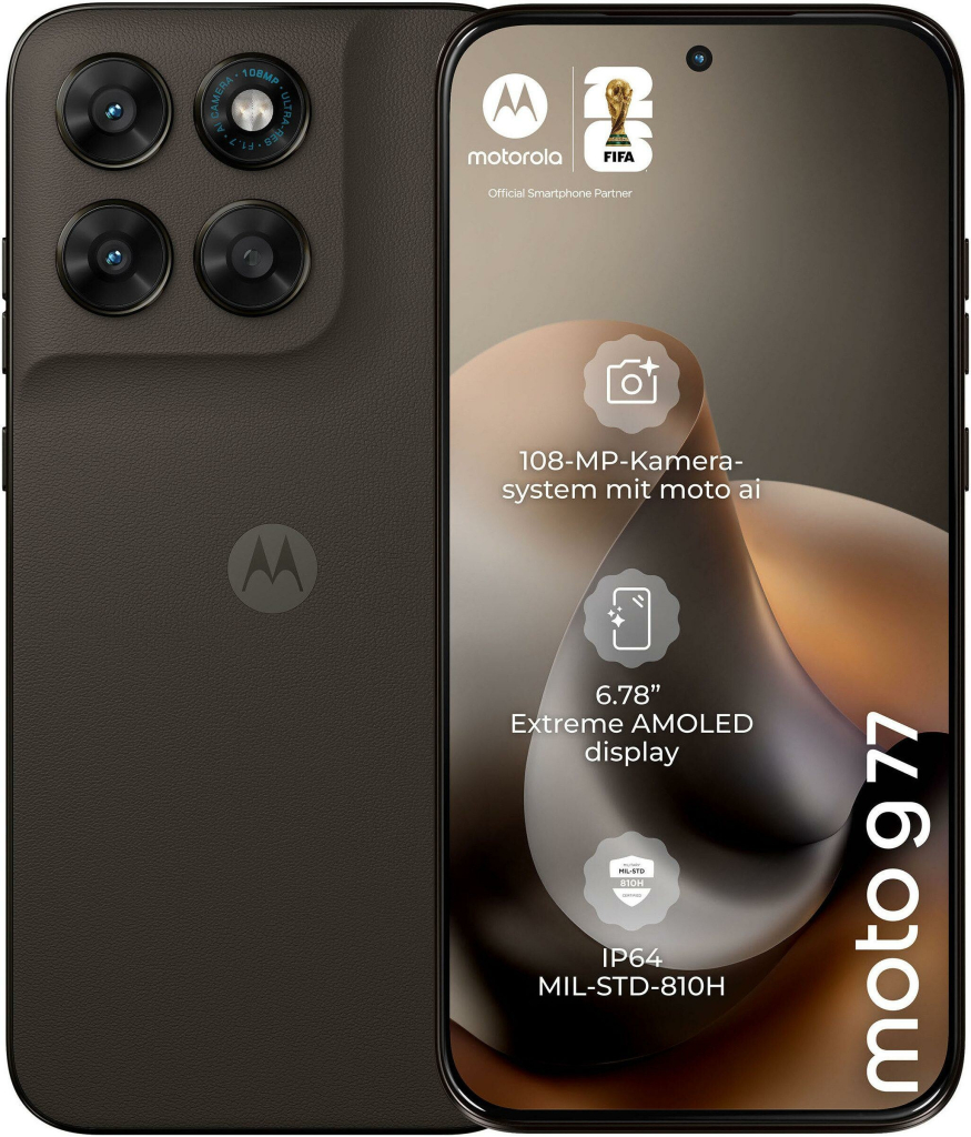 Motorola Moto G77 8GB/256GB PANTONE Black Olive na Heureka.cz
