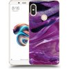 Pouzdro a kryt na mobilní telefon Xiaomi Pouzdro Picasee silikonové Xiaomi Redmi Note 5 Global - Purple glitter čiré