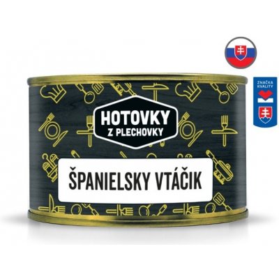 Hotovky z plechovky Španělský ptáček 400 g – Zboží Mobilmania