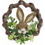 Velikonoční věnec se zajíčkem P2242 - dia 23 × 9 cm – Hledejceny.cz