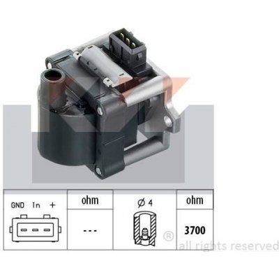 KW Jednotka zapalovací cívky OE Equivalent KW 490 414