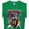 Pánské Tričko Bezvatriko pánské tričko Freddie Mercury zelená