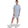 Dámské šaty adidas šaty Essentials 3-Stripes Single Jersey Boyfriend Tee Dress IL3315 modrá