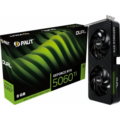 Palit GeForce RTX 5060 Ti Dual 8GB NE7506T019P1-GB2062D – Zboží Živě