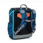 Topgal Lehká aktovka Street racing AIRA 26012 modrá – Sleviste.cz