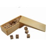 Montessori L120 kostky s abecedou v krabičce – Sleviste.cz