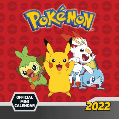 Danilo Oficiální Pokémon mini pro rok nástěnný 2022 – Zboží Mobilmania