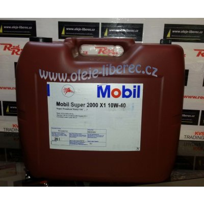 Mobil Super 2000 X1 10W-40 20 l