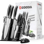 GOODA sada nožů 9 ks se stojanem – Zboží Mobilmania