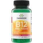 Swanson Vitamín B12 1000 mcg 250 cucacích tablet – Hledejceny.cz