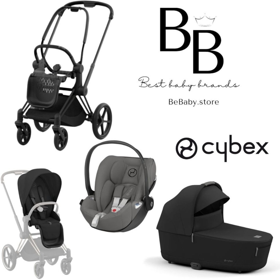 Cybex Podvozek Priam + Seat 2022 Matt Black