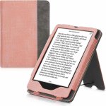 KW Mobile Double Leather KW5626107 Pouzdro pro Amazon Kindle Paperwhite 5 2021 šedá růžov 4063004474204 – Zboží Živě