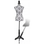 Dámská krejčovská a aranžérská panna černobílá – Zboží Dáma