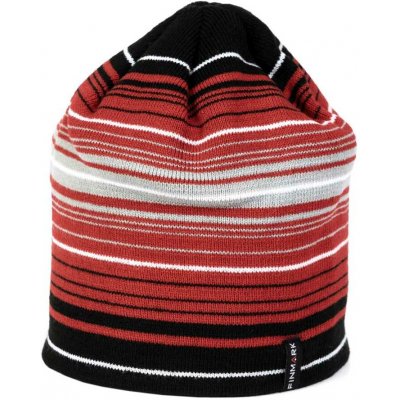 Finmark WINTER HAT Červená Bílá Černá – Zboží Mobilmania