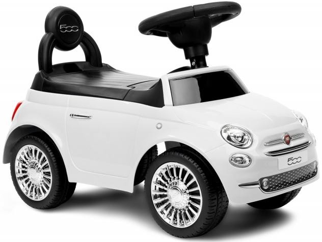 TOYZ autíčko Fiat 500 BÍLÝ