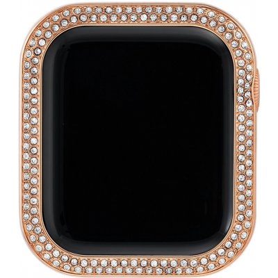 Anne Klein Luneta s krystaly pro Apple Watch 40 mm růžovo zlatá WK/2001PVRG – Zboží Živě