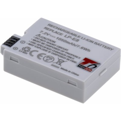 T6 power Canon LP-E8 1050mAh DCCA0016 – Zbozi.Blesk.cz