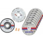 kwb 712042 sada řezných kotoučů 125 mm 10 ks nerezová ocel, kámen, ocel – Hledejceny.cz