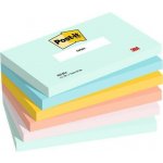 3M POSTIT Samolepicí bloček Beachside, mix pastelových barev, 76 x 127 mm, 6x 100 listů, 3M POSTIT 710025908 ,balení 600 ks – Hledejceny.cz