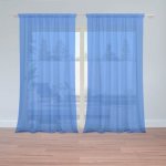 Sablio Záclony Královská modrá: 2ks 150x250cm – Hledejceny.cz