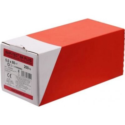 HPM TEC RAPI-TEC SK PLUS 5,0x80/47+R (balení 200 ks) - stavební vruty do dřeva, polozávit, pozink, talířová hlava, TORX T25 – Hledejceny.cz