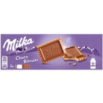 Milka ChocoBiscuit máslové sušenky s tabulkou mléčné čokolády z alpského mléka 150 g – Zboží Dáma