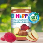 HiPP Bio červená řepa s jablky a hovězím masem 220 g – Zboží Mobilmania