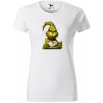 MALFINI Dámské vánoční tričko Grinch s čokoládou – Zboží Dáma