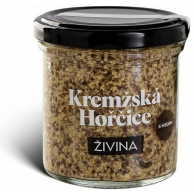 ŽIVINA Kremžská Hořčice s medem 150 g – Zboží Mobilmania