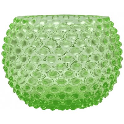 Váza 18cm - Hobnail – Ananas - uranová zeleň – Hledejceny.cz