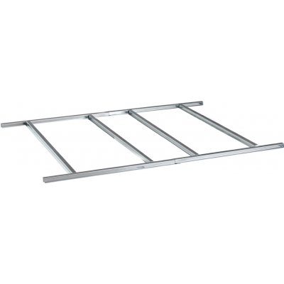 Základna BBSH-ZD67 pro zahradní domek BestBerg ZD-67 122 x 196 cm ocel stříbrná – Zboží Mobilmania