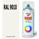 Schuller Eh'klar Prisma Color 91001 RAL 9010 Sprej bílý lesklý 400 ml odstín barva bílá – Zboží Mobilmania