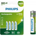 Philips AAA 1000mAh 4ks R03B4RTU10/10 – Zboží Živě