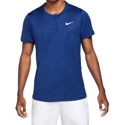 Nike men's Court Dri-Fit Advantage Polo deep royal blue/white – Zboží Mobilmania