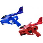 Gametime pistole 21 cm s letadlem pěnovým vystřelovacím mix barev modrá červená – Hledejceny.cz